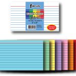 index colored 3x5