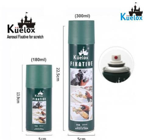 kuelox spray fixative